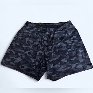 Lululemon Men’s Surge Lined Shorts, Camo print, Size XL